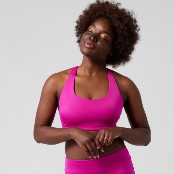 NWT! Athleta Pink Malibu Bikini Top D-DD - Multiple Sizes 💎 - Picture 3 of 7